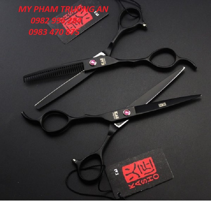 CẶP KÉO CẮT TÓC TAY TRÁI NHẬT BẢN KAI KASHO 6.0 INCH (TẶNG KÈM BAO DA)