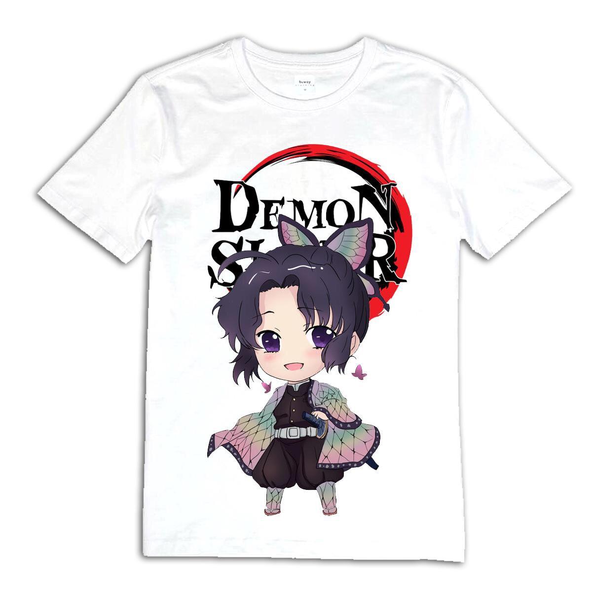 Áo phông hình chibi Kimetsu no Yaiba Trùng Trụ Kochou Shinobu