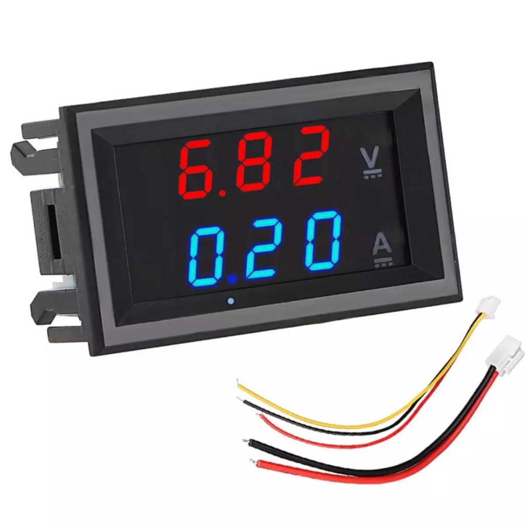 Đồng hồ màn hình led đo điện áp 100v 10a