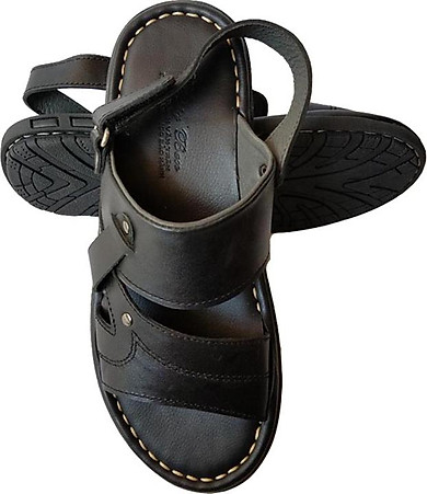Giày Sandal Nam Da Bò May Đế BIGBEN SD90
