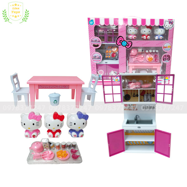 Đồ chơi Hello Kitty nhà bếp