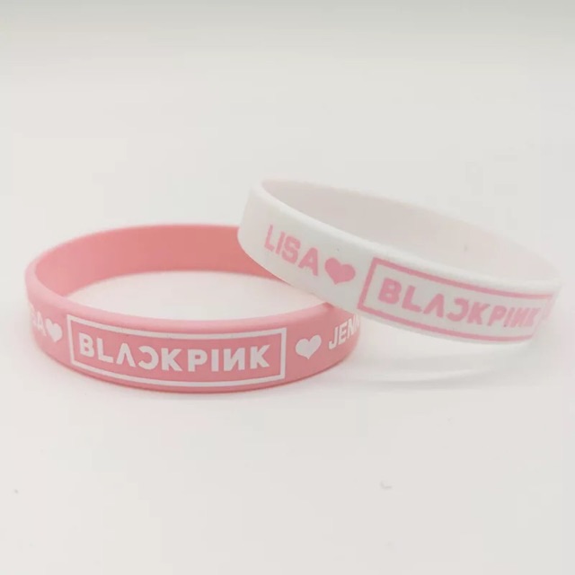Vòng Tay Cao Su BACKPINK mẫu mới
