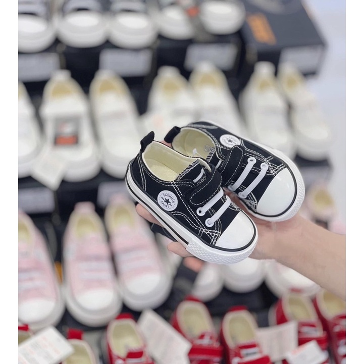 Giày converse quai dán cho bé trai và bé gái(CT)