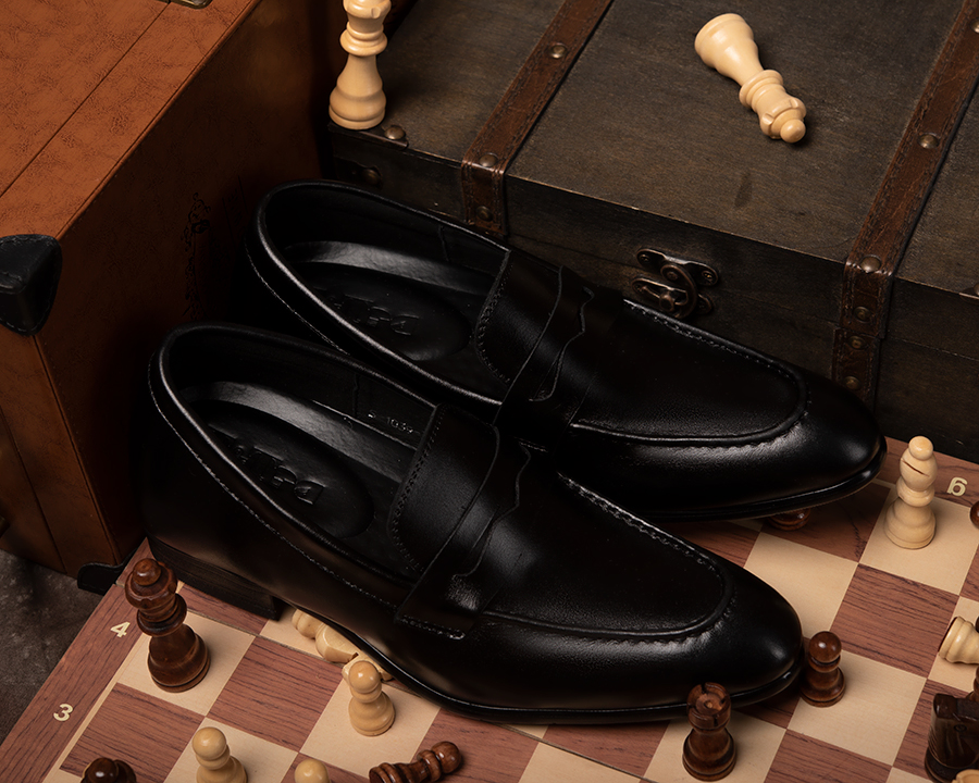 [6] shoes height increasing Men T&TRA S1039 Black