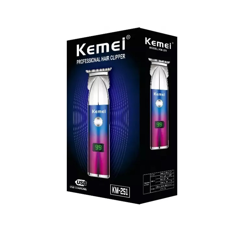 Tông Đơ Chấn Viền Cắt Tóc 2 Tốc Độ Kemei Km 251