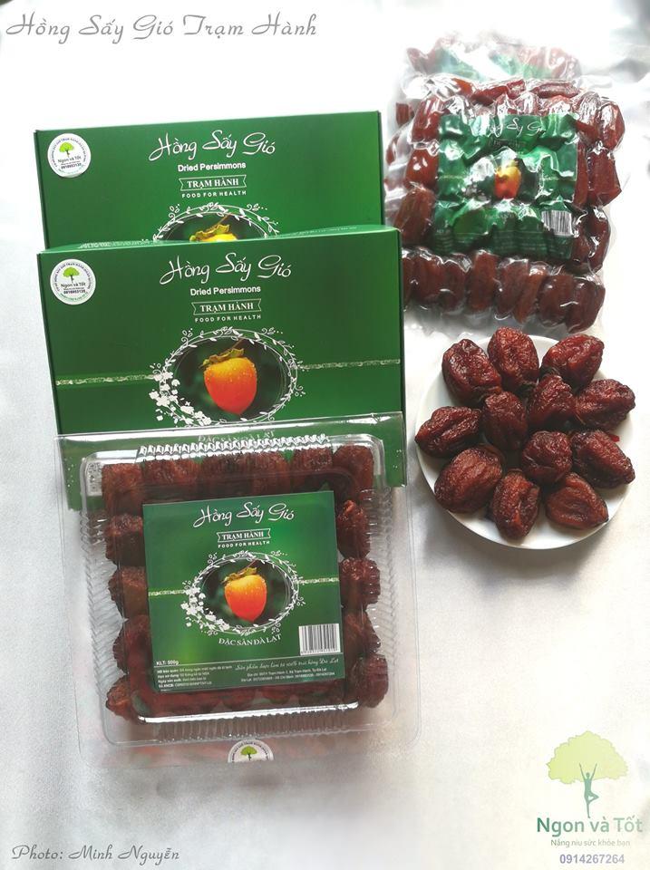 HỒNG SẤY GIÓ TRẠM HÀNH 500g (Hộp)