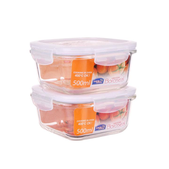 (MUA 2 TẶNG 1) Thố Lock&Lock LLG214 500ml