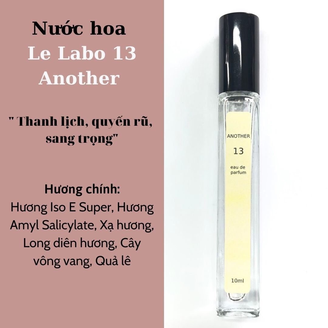 Nước Hoa chiết Le Labo 13 Another  10ml