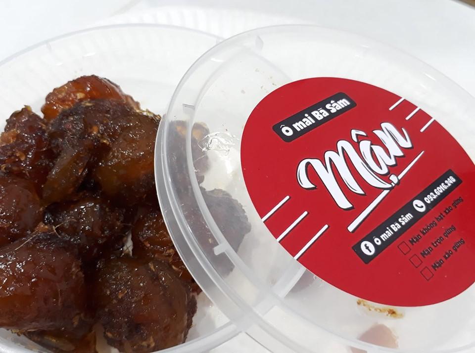 Ô mai Mận không hạt xào gừng 200g