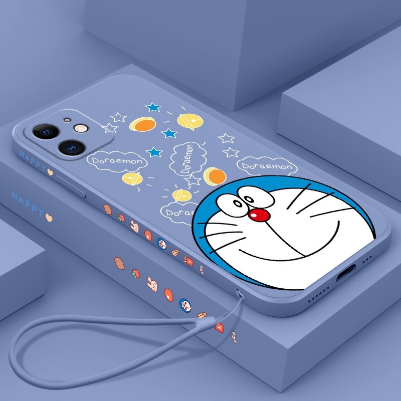 Ốp Lưng Iphone case iphone Dây Buộc Doraemon ốp lưng điện thoại  ốp iphone 13/12/11 /pro / max /6/6plus/6s/6splus/7/7plus/8/8plus/x/xr/xsmax