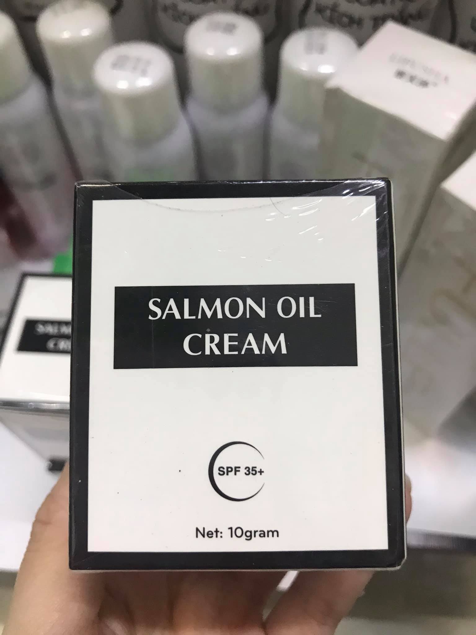 [TẶNG SRM DƯỠNG ẨM] KEM DƯỠNG DA CÁ HỒI SALMON OILD CREAM