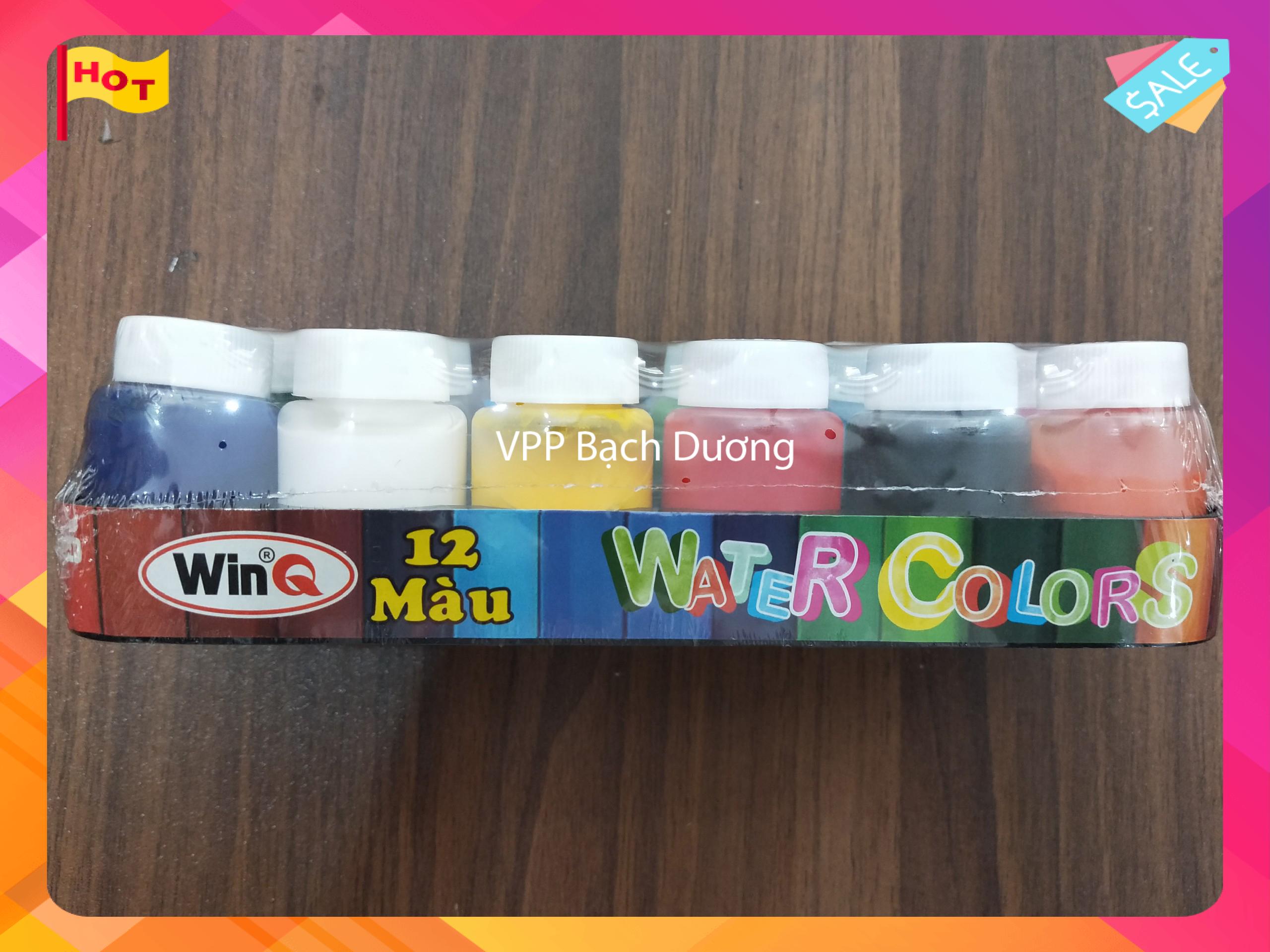 Màu nước WinQ W-06 - Lốc/12 màu