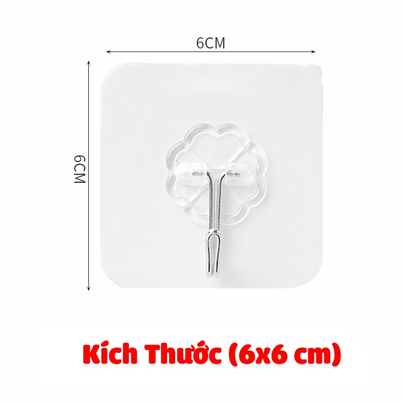 Combo 10 Móc dán tường chịu lực siêu chắc