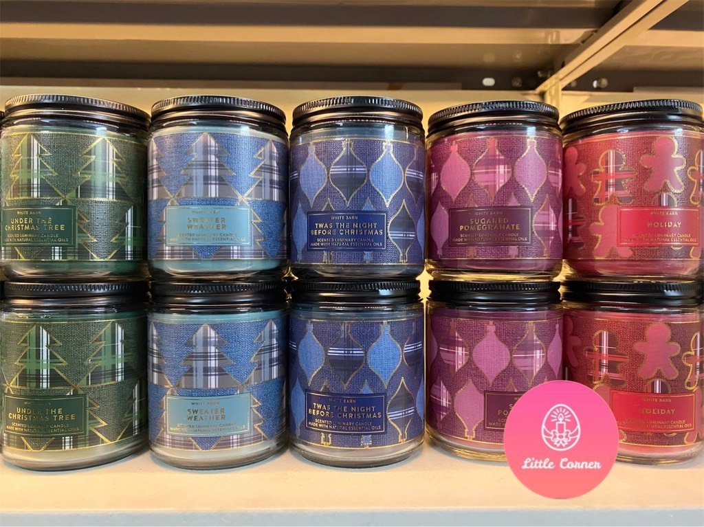 Nến thơm 1 bấc BATH AND BODY WORKS BBW 198g - Noel - Link 2