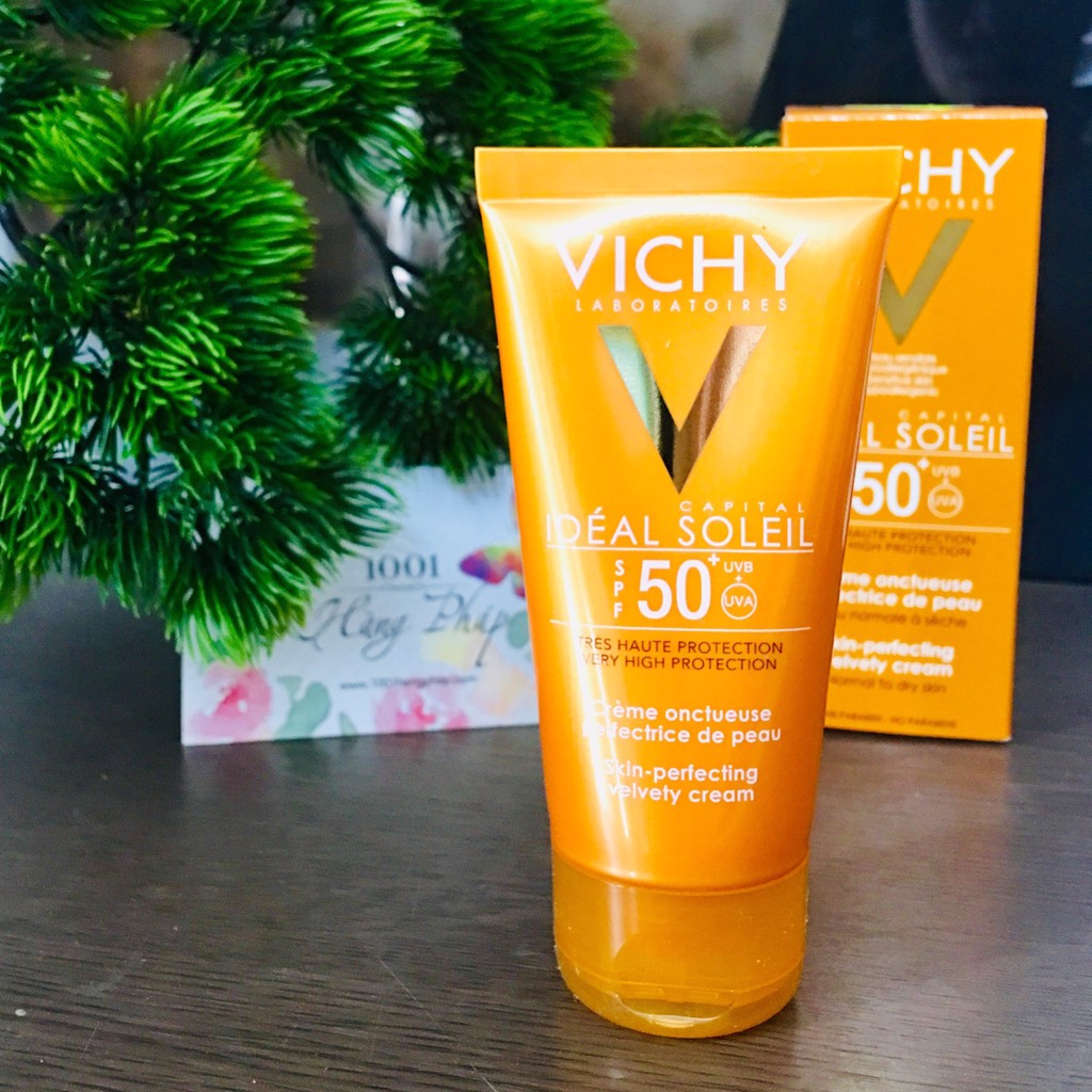 Kem Chống Nắng Vichy 60ml SPF 50+ Chống Nắng, Dưỡng Ẩm