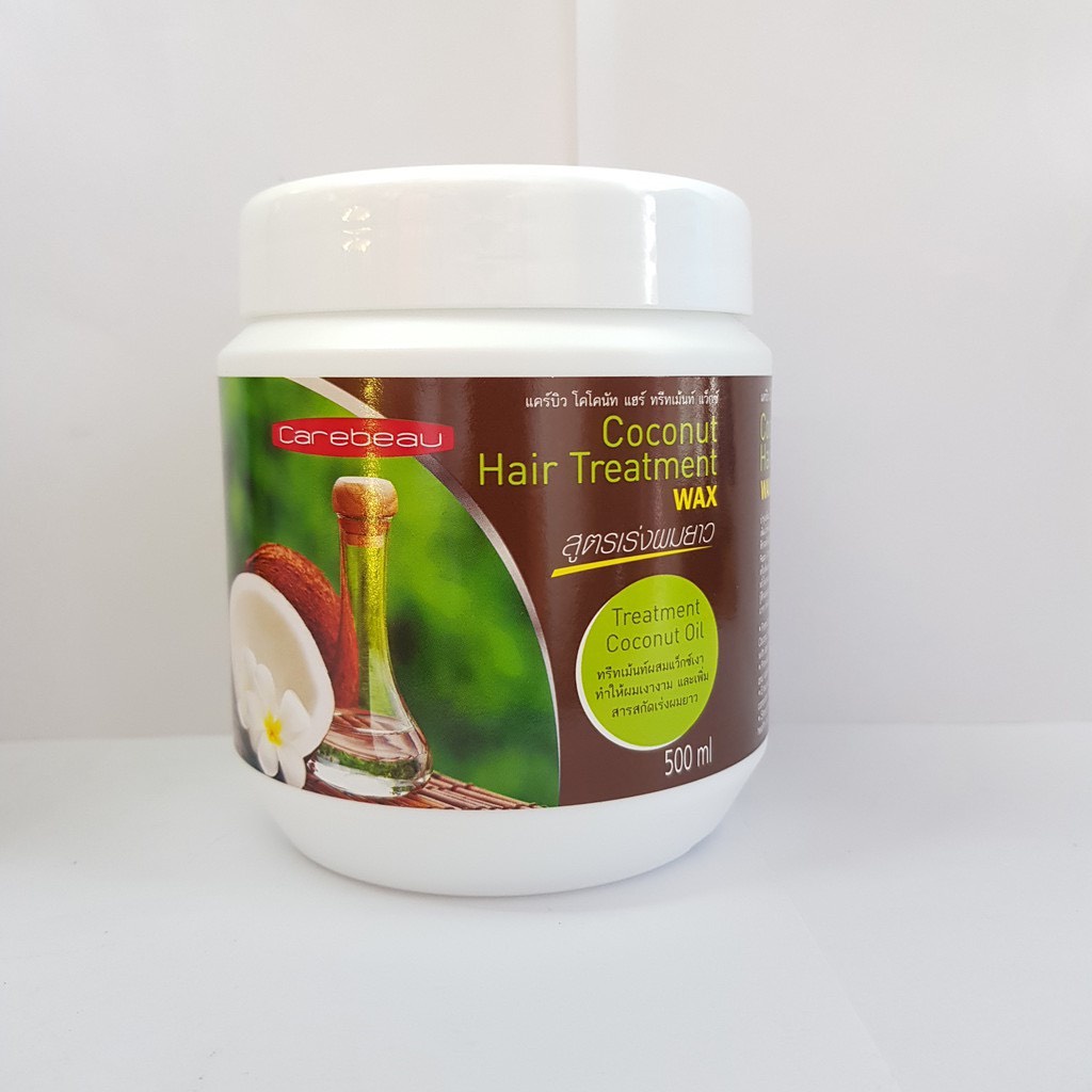 Kem ủ tóc tinh dầu dừa non Thái CareBeau siêu mềm mượt 500ml -Milaganics Store
