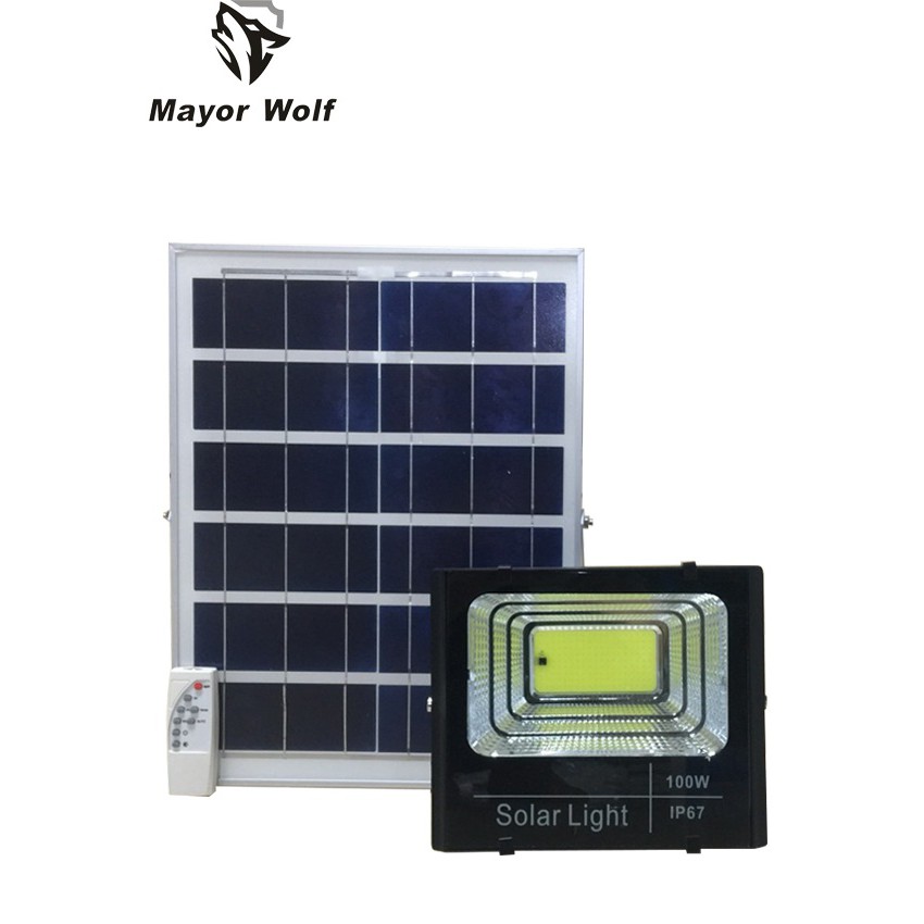 Đèn pha năng lượng mặt trời 100 W