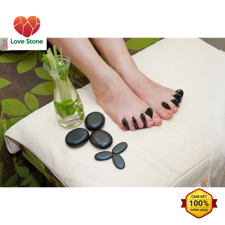 Bộ Đá Nóng Massage Kẹp Chân 8 Viên