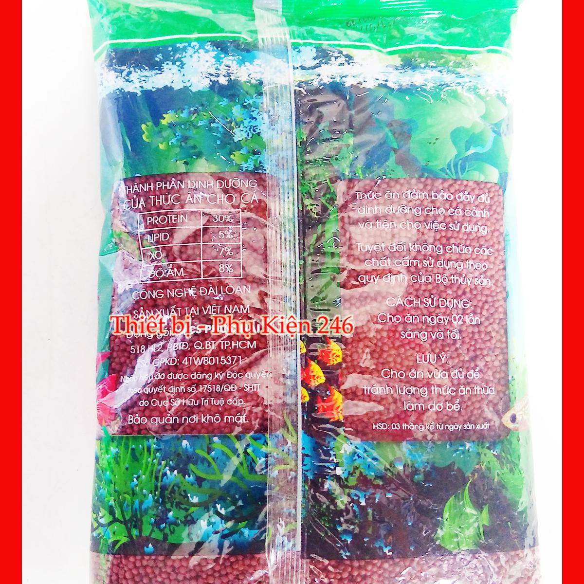Thức ăn cá cảnh giúp Cá khỏe đẹp Shanghai 500gram