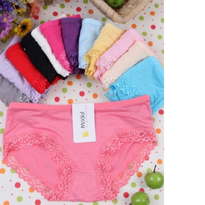 Combo 10 quần lót nữ cotton - modal