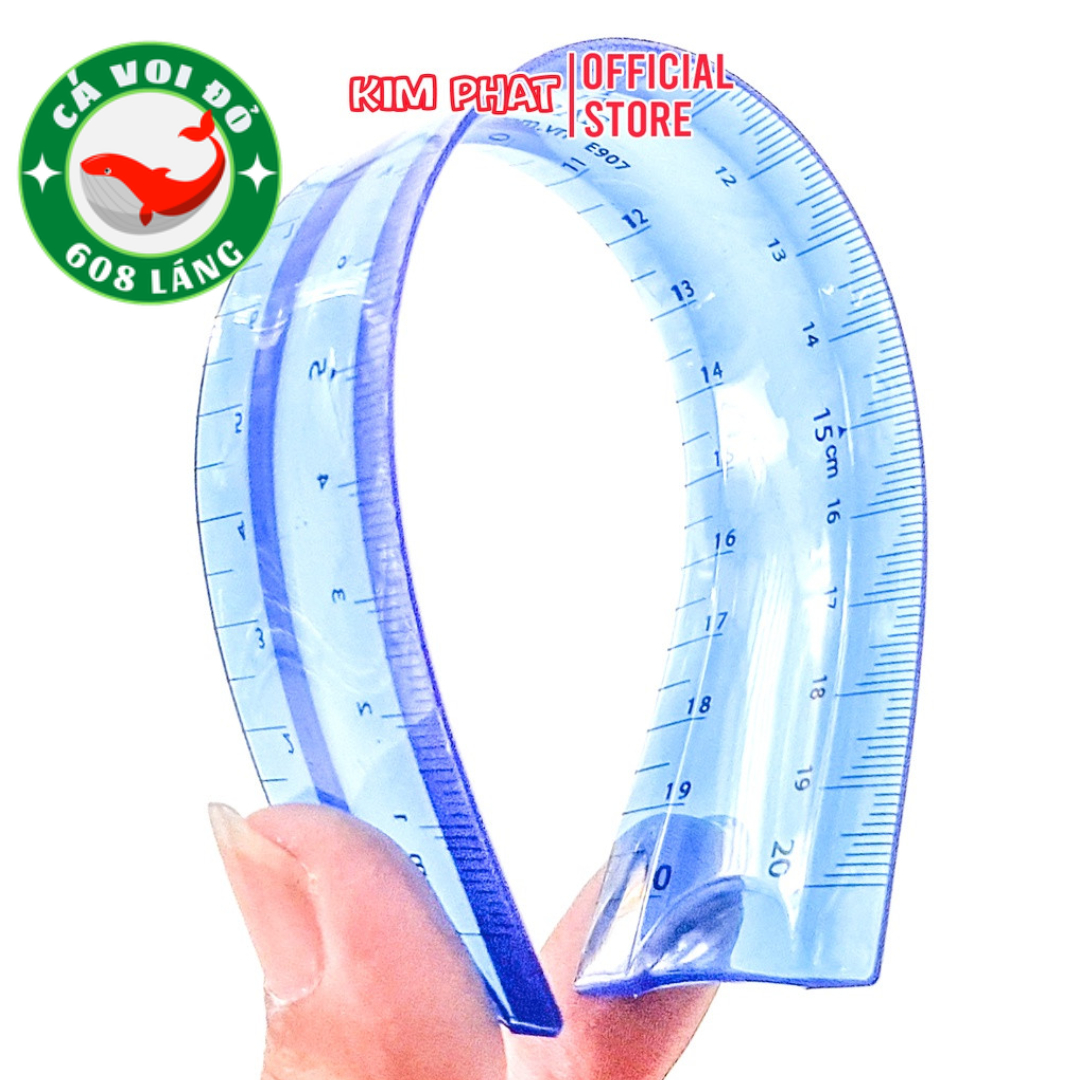 Thước kẻ nhựa dẻo Eras 20cm E907