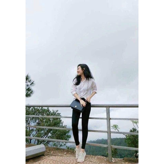 Quần legging nữ thu đông  chất co dãn cực rẻ