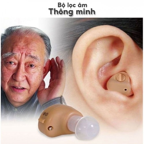 Máy trợ thính siêu mini Axon K-80 - Sử dụng pin cúc áo