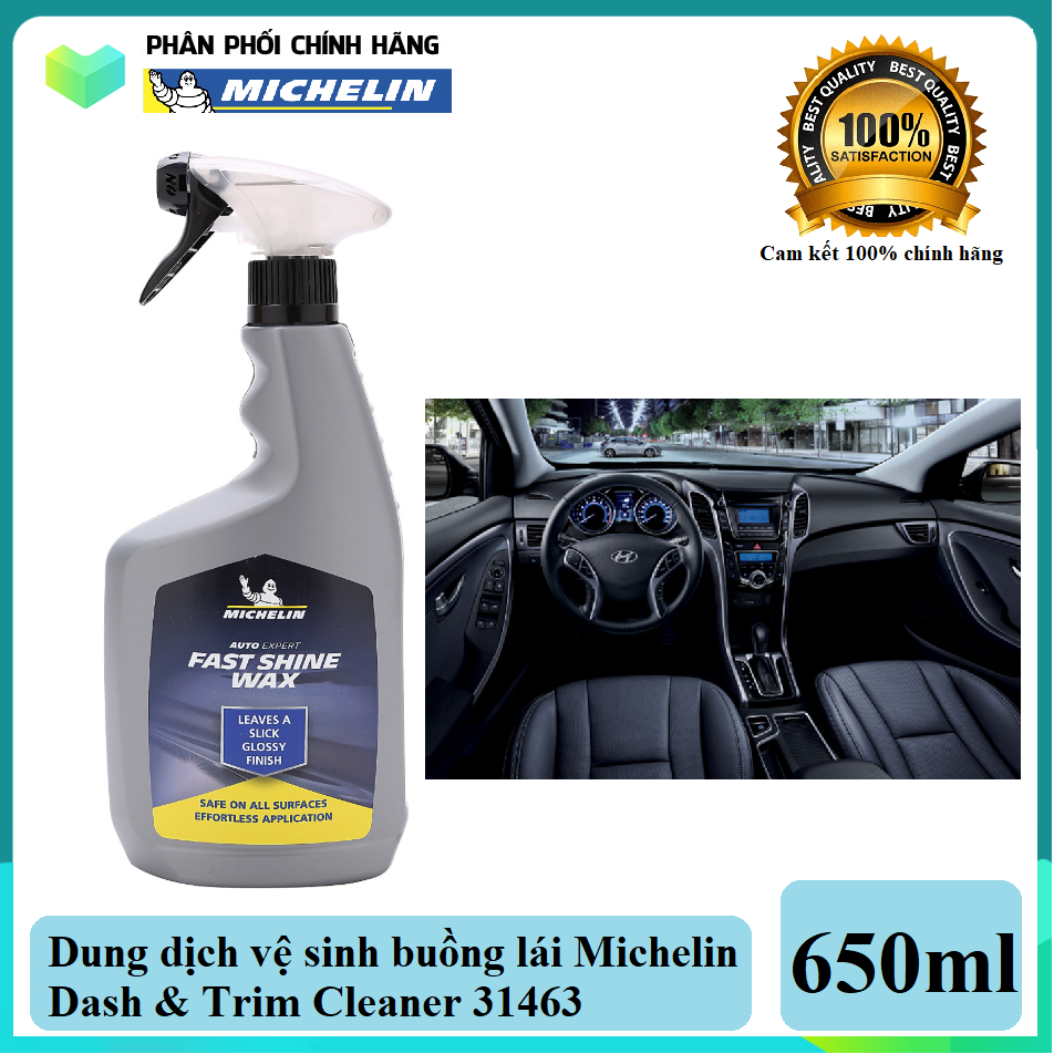 Dung dịch vệ sinh buồng lái Michelin Dash & Trim cleaner 31463