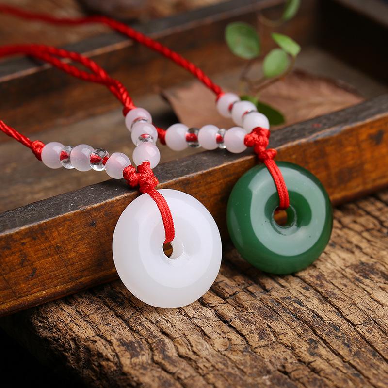 Dây chuyền NGỌC BỘI may mắn bình an