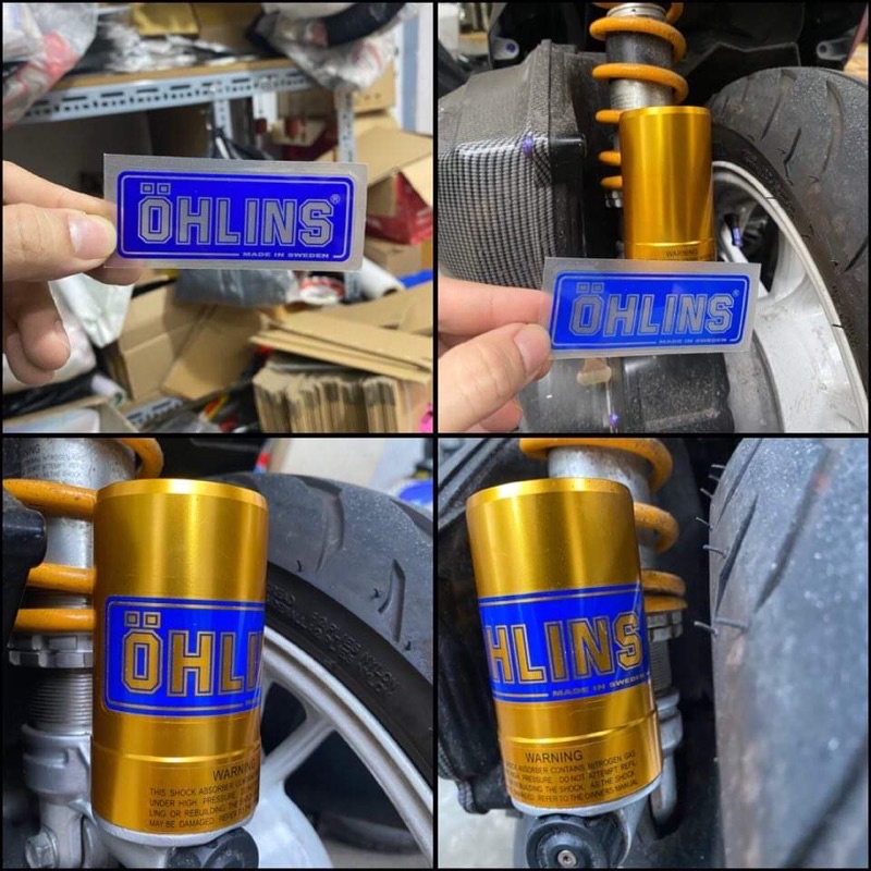 [CHÍNH HÃNG] Tem OHLINS Dán Phuộc Chính Hãng Thụy Điển 🇸🇪