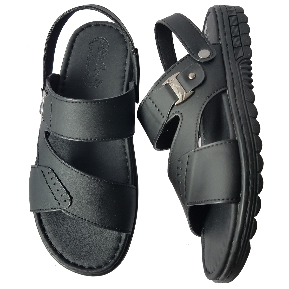 Giày Sandal Nam Da Bò Cao Cấp BIGBEN SD196