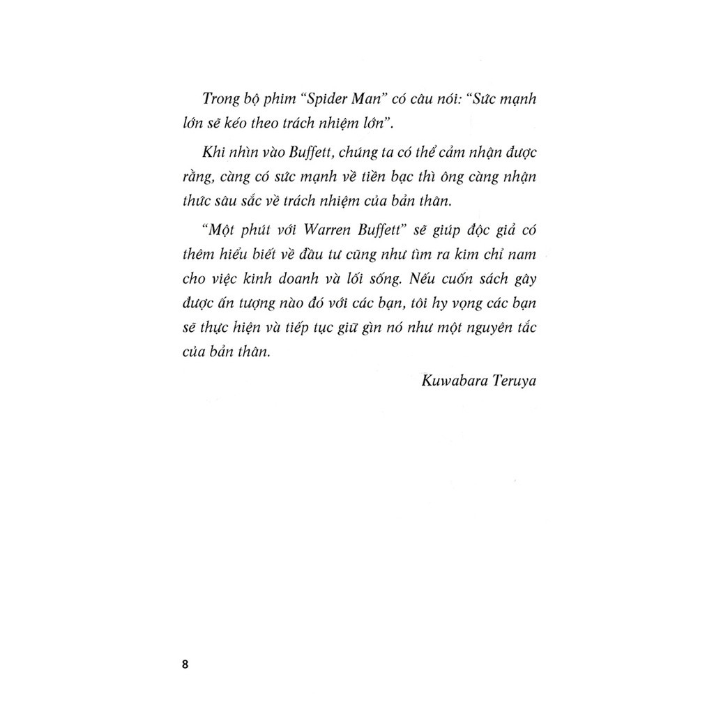 Sách - Một Phút Với Warren Buffett (Tái Bản 2021)