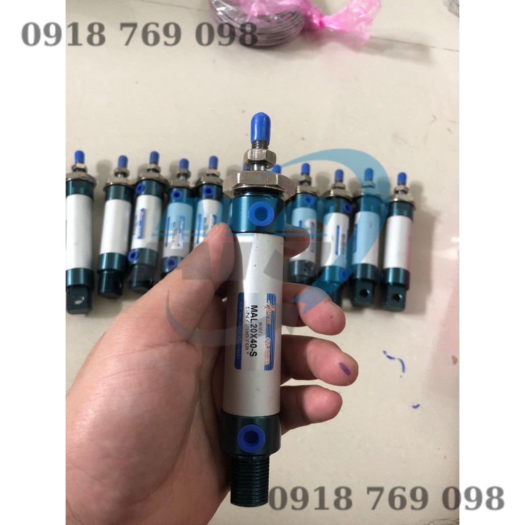 xi lanh khí nén MAL 20x40 - MAL 20x40