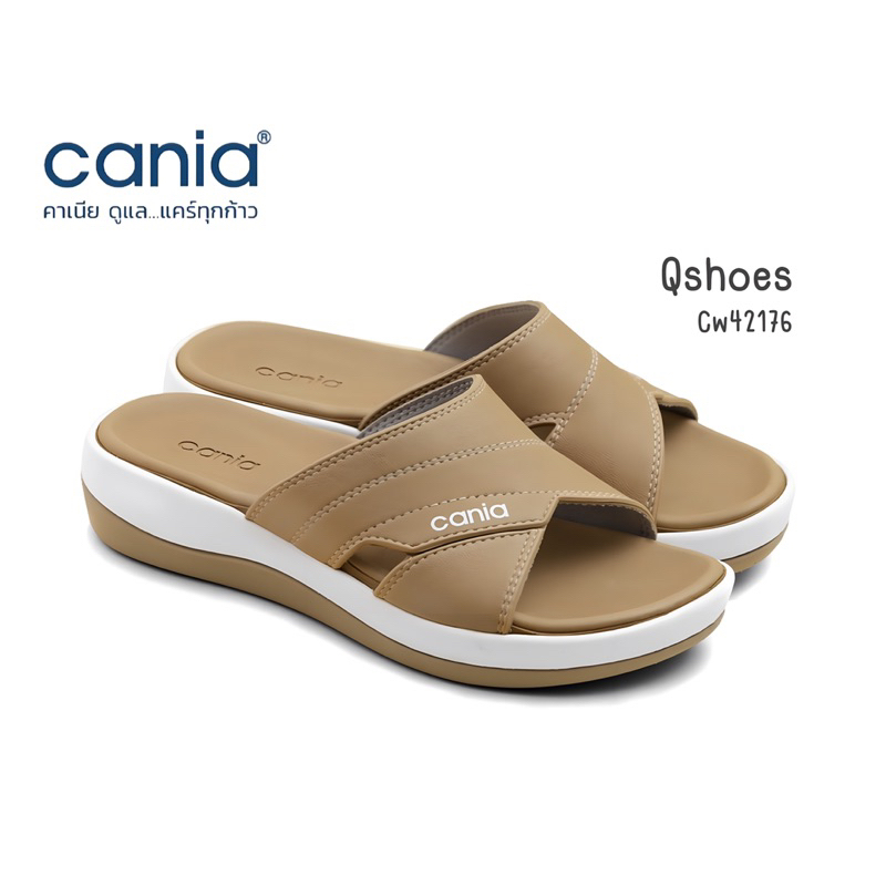 [HCM]Dép nữ Thái Lan quai ngang Cania CW 42176 (cao 4 phân)