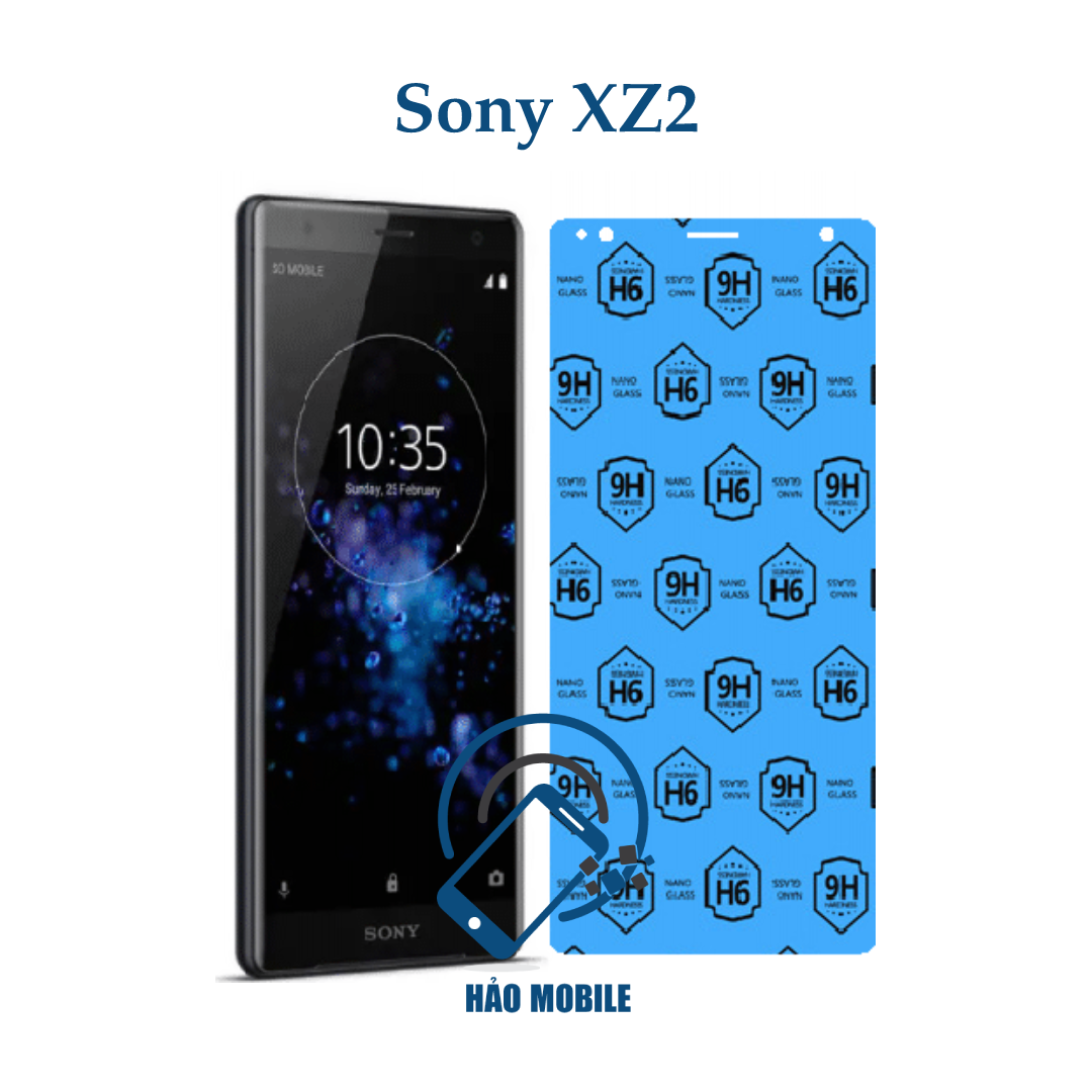 Dán cường lực dẻo nano 9H cho Sony XZ2
