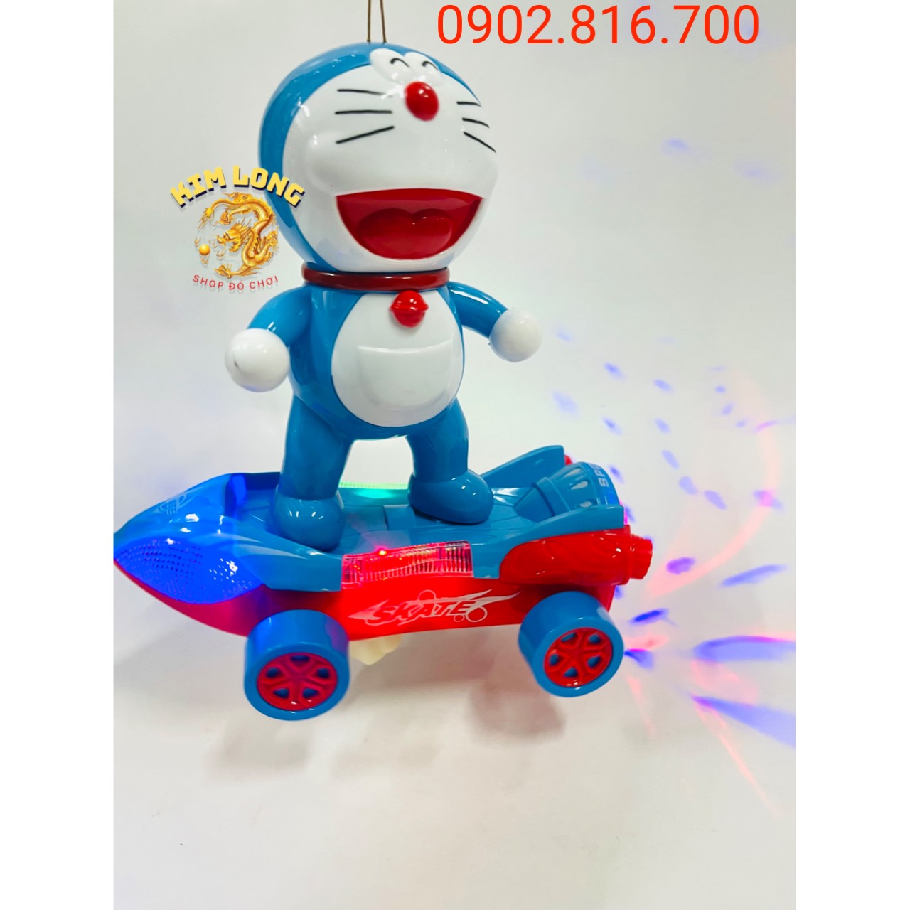 Đồ chơi lồng đèn trung thu cho bé hình DOREMON có pin