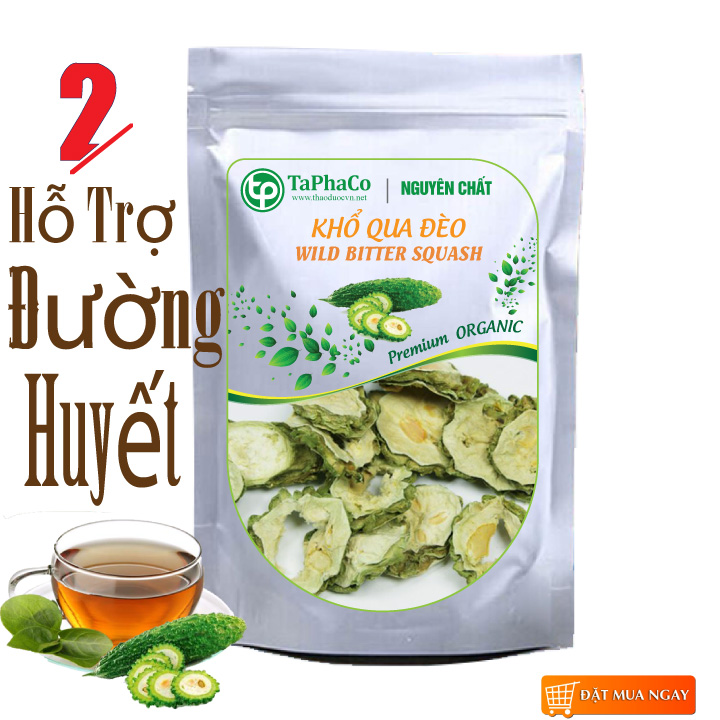 Khổ qua sấy khô sắt lát 500g - Tấn Phát