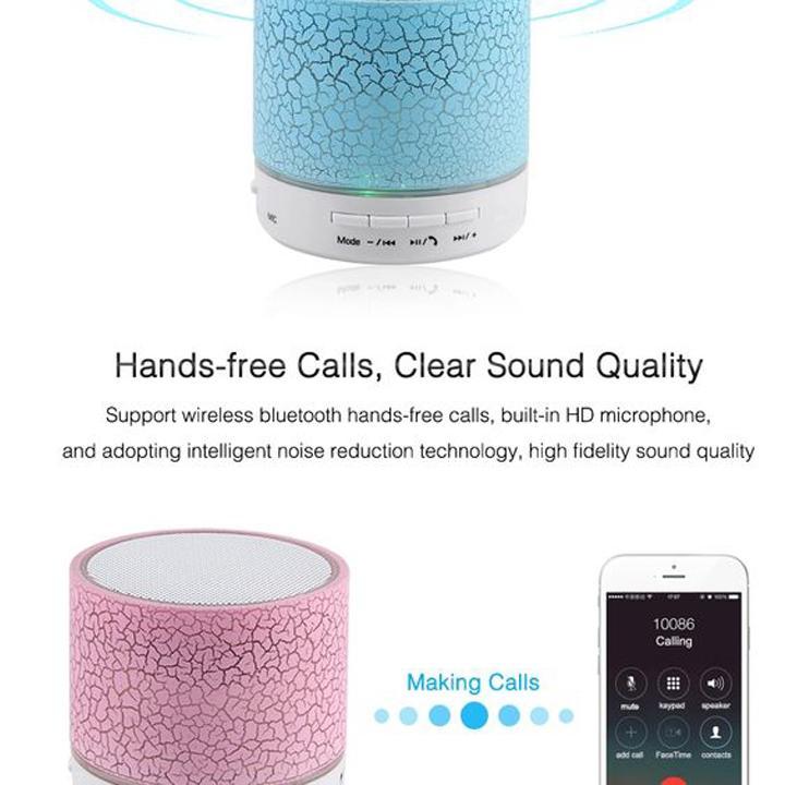 Loa mini bluetooth A9 led nháy theo nhạc