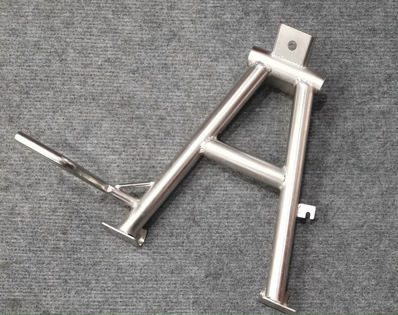 Chân chống đứng Inox xe Wave.