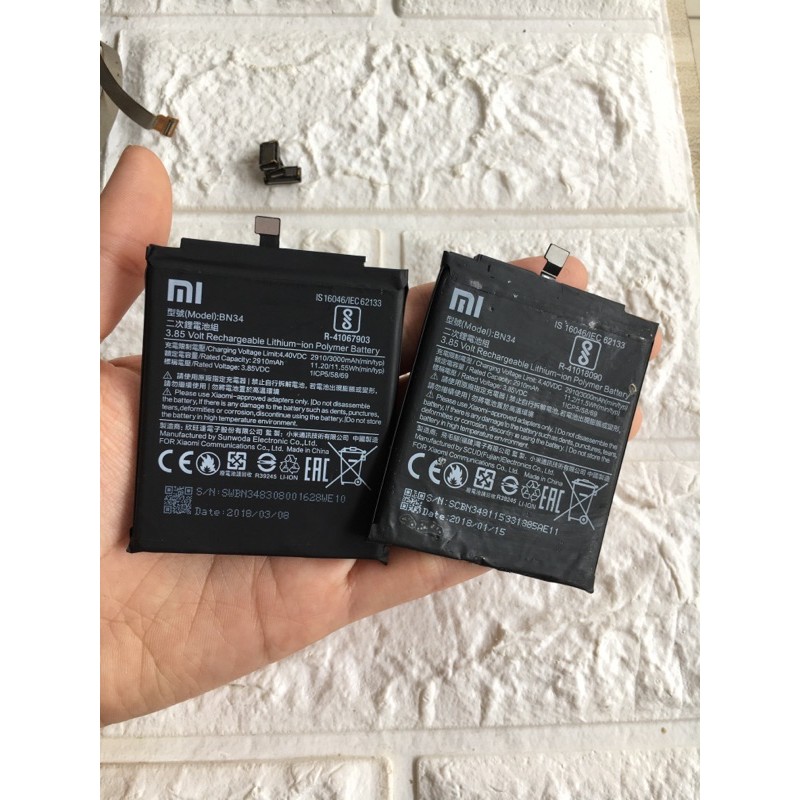 Pin Xiaomi Redmi 5A BN34 Zin Hàng Cao Cấp