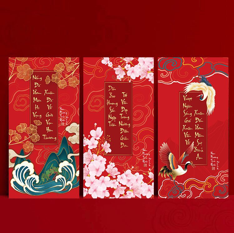 Bao Lì Xì Tết yêu thương (120 cái)