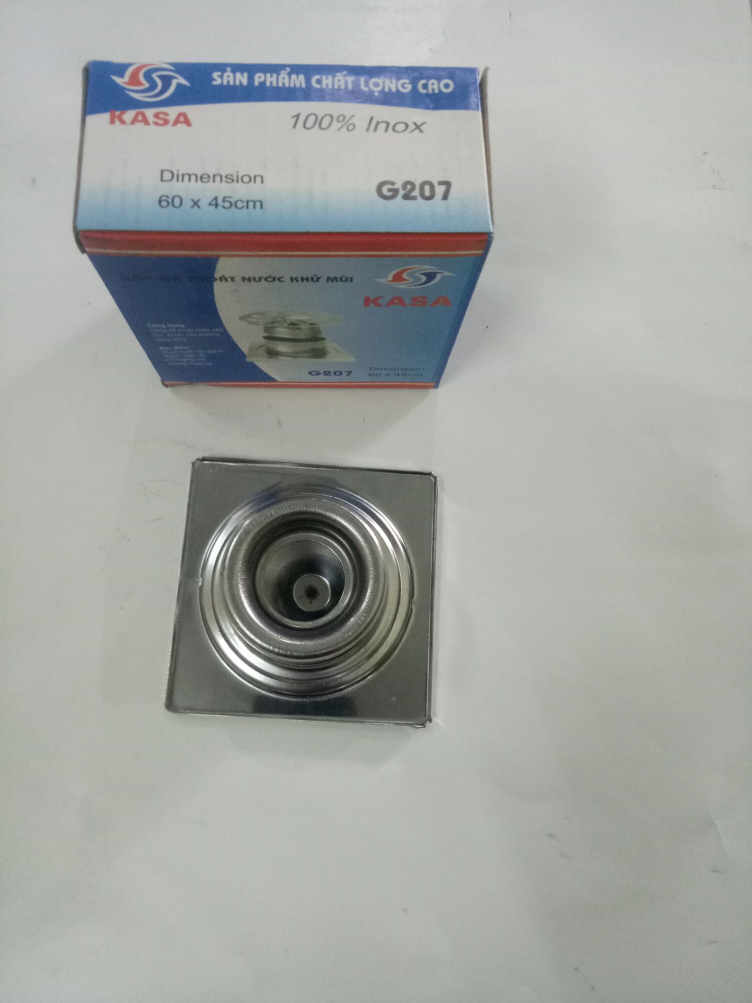 thoát sàn chống mùi phi 60 va76 inox 201