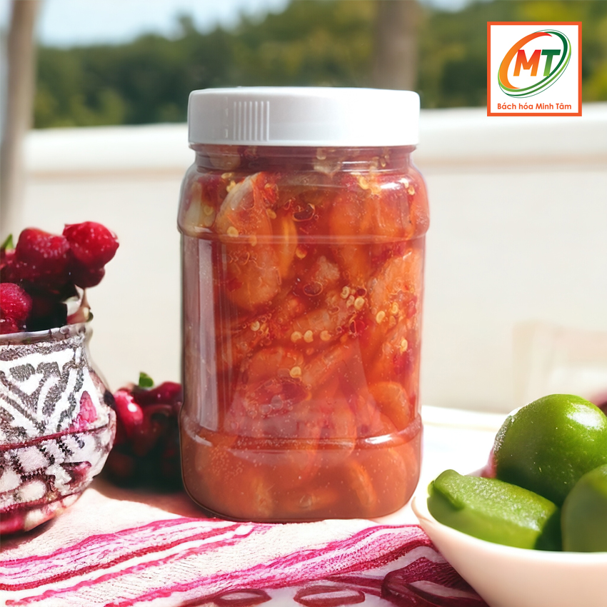 Mắm tôm chua nguyên chất Loại 1 _ Đặc sản vùng biển Gò Công (450g)