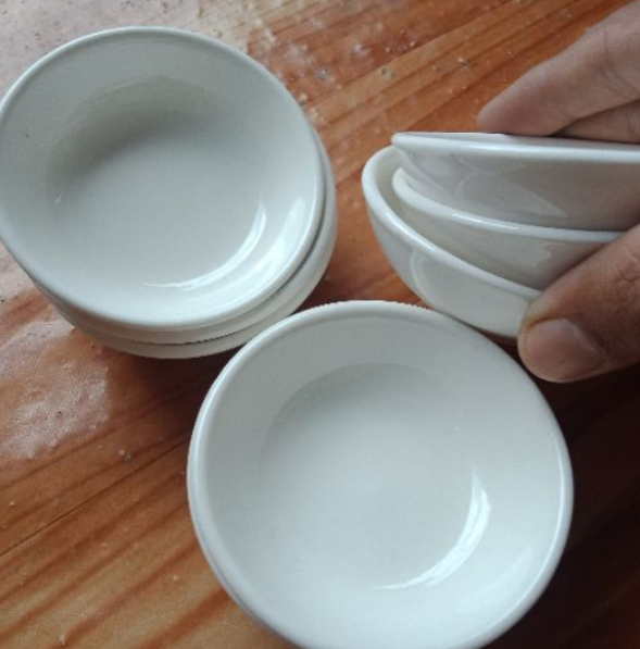 Combo 5 Đĩa Sứ Ảo Đựng Muối Tiêu Hàng Chuẩn