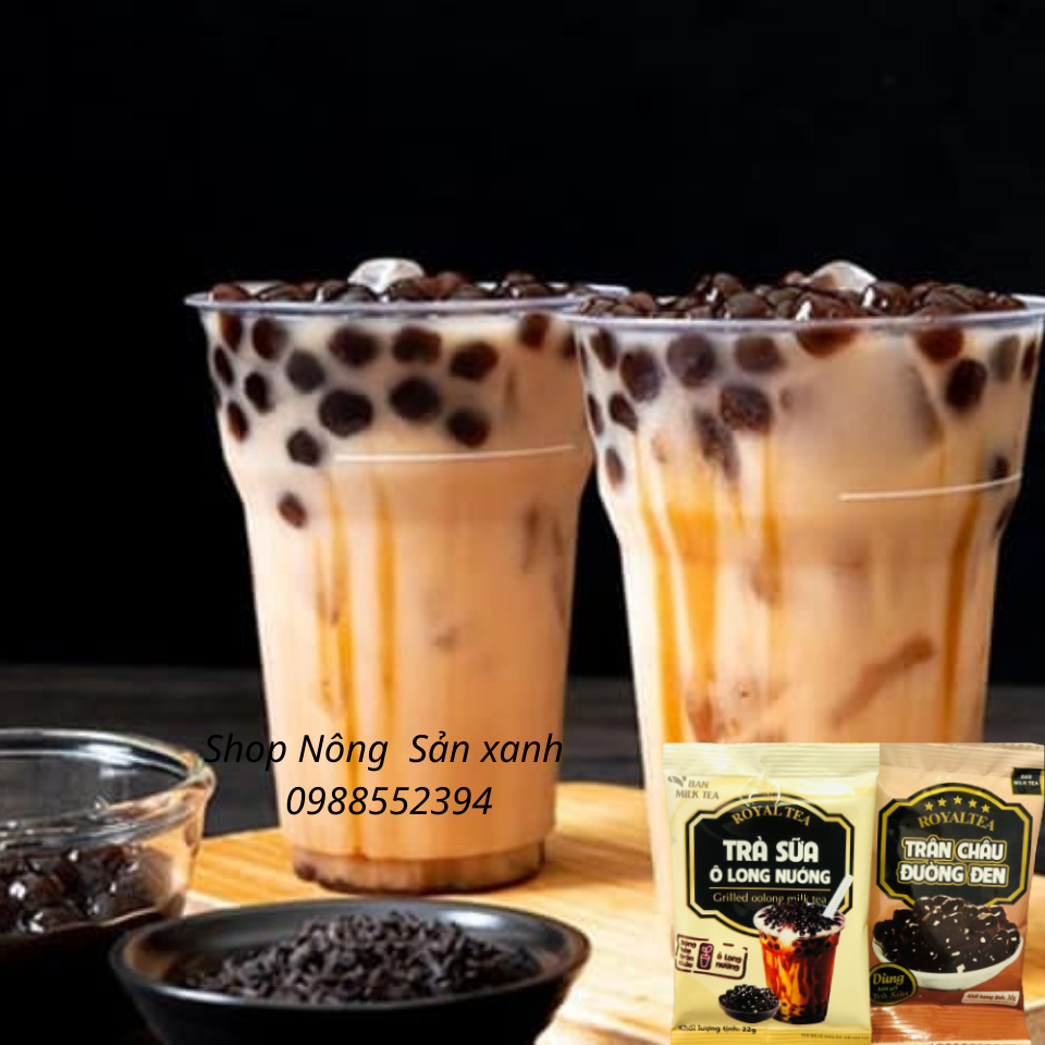 Trà sữa ô long nướng (hộp 8 gói) Date 14/07/2022
