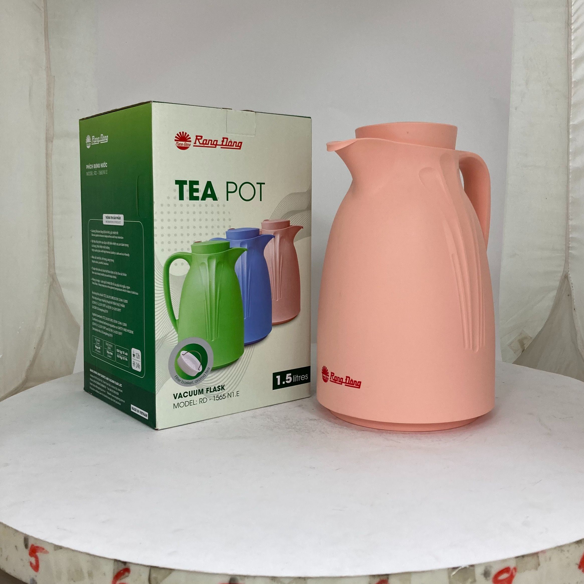 Phích đựng nước nóng 1,5 lít Rạng Đông-RD 1565 N1.E