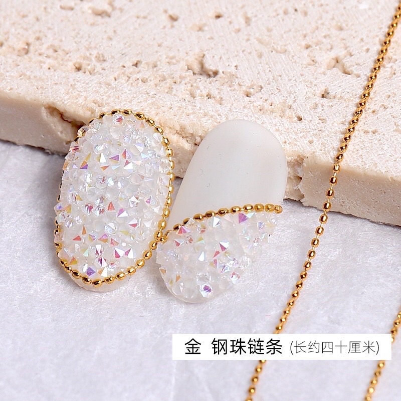 Dây bi trang trí móng siêu sáng đẹp HOT