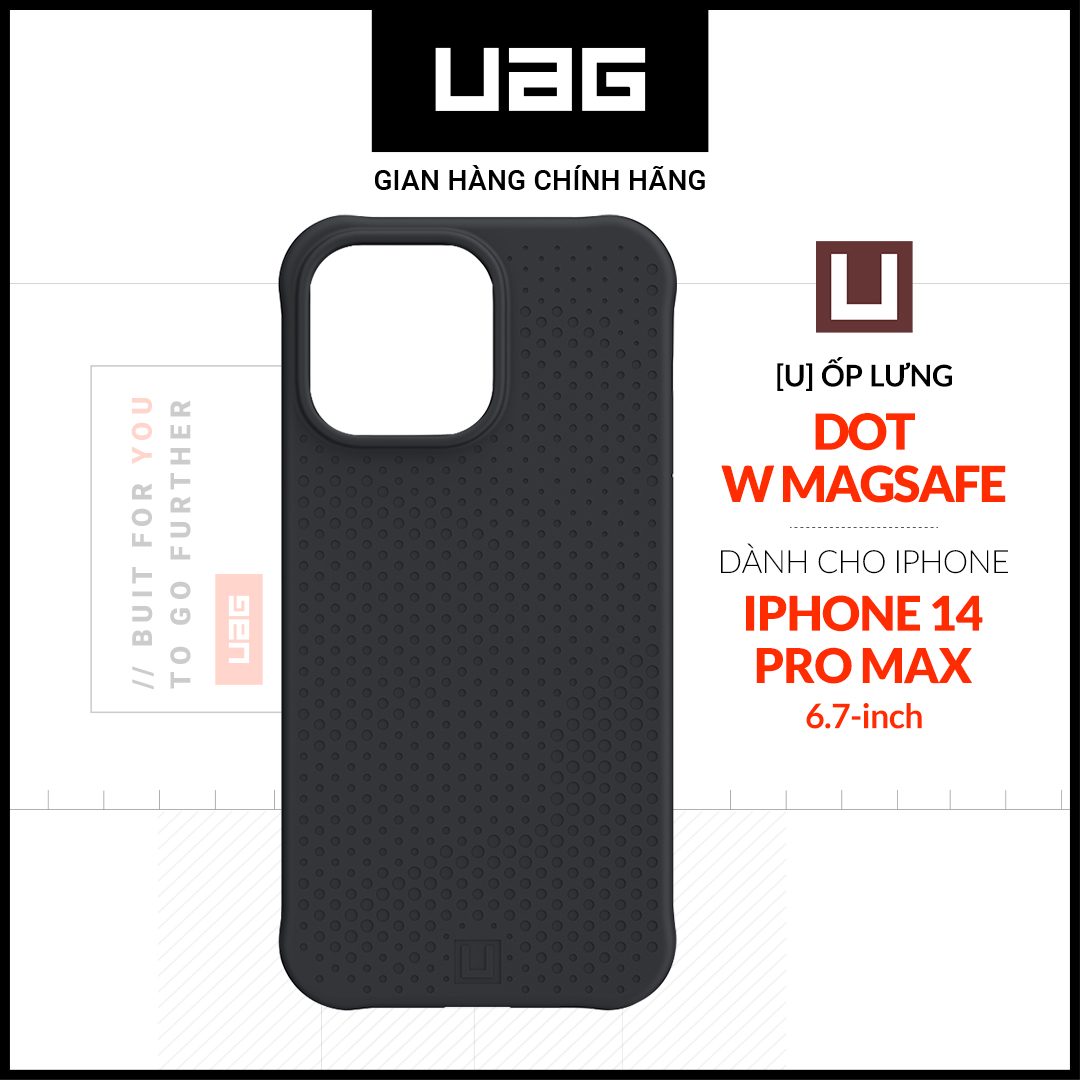 [U] Ốp Lưng UAG DOT W Magsafe Cho iPhone 14 Pro Max [6.7 INCH]