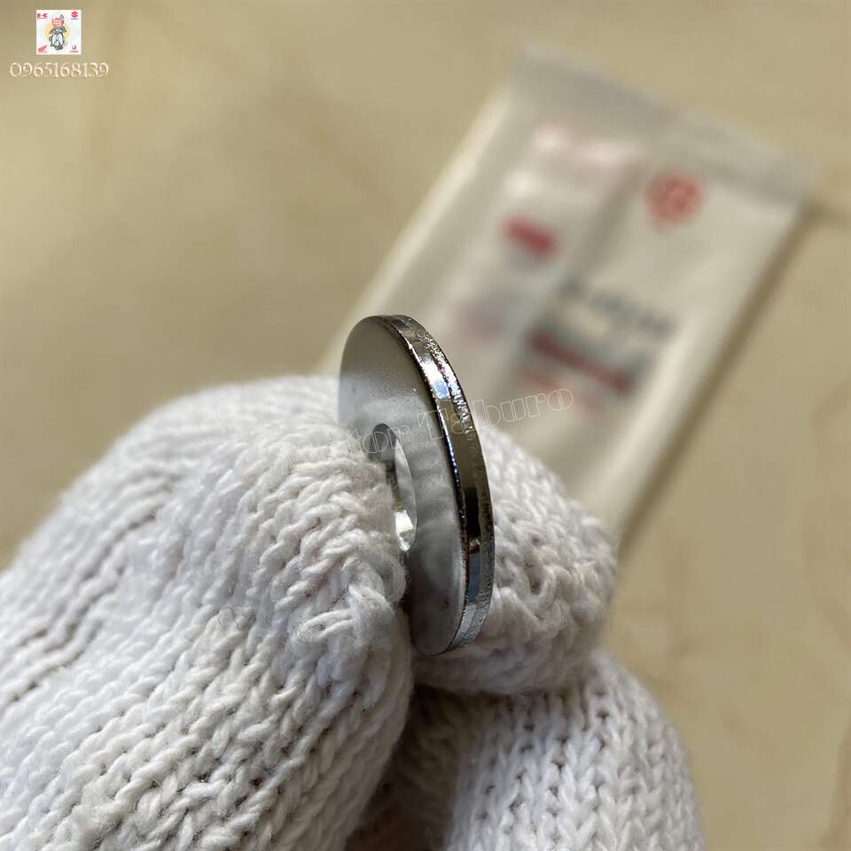 Long đền 8 li đường kính 24mm, xi bóng