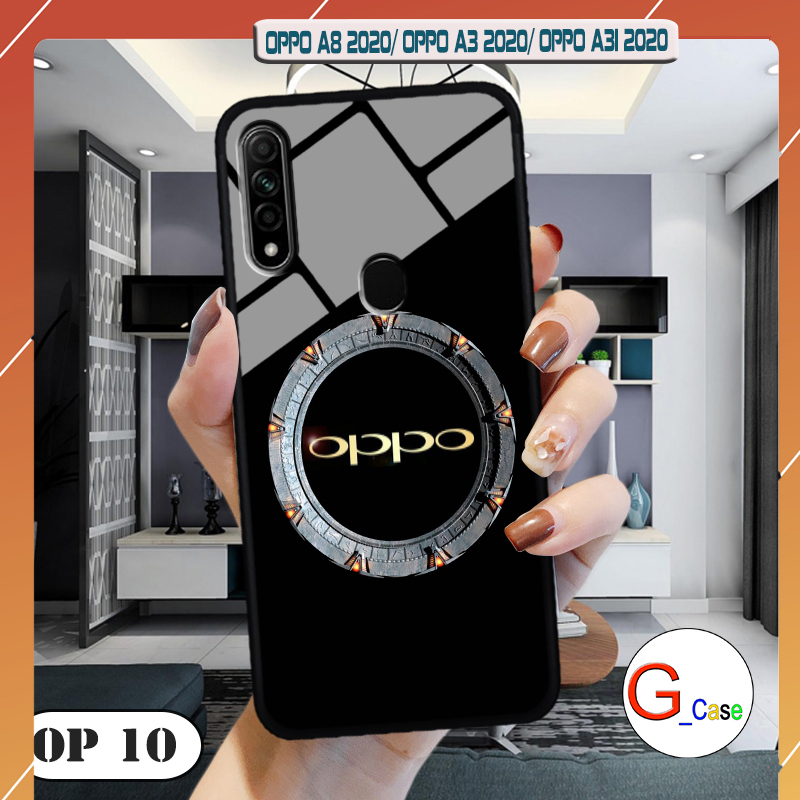 Ốp lưng Oppo A8 2020 in 3D hình logo điện thoại